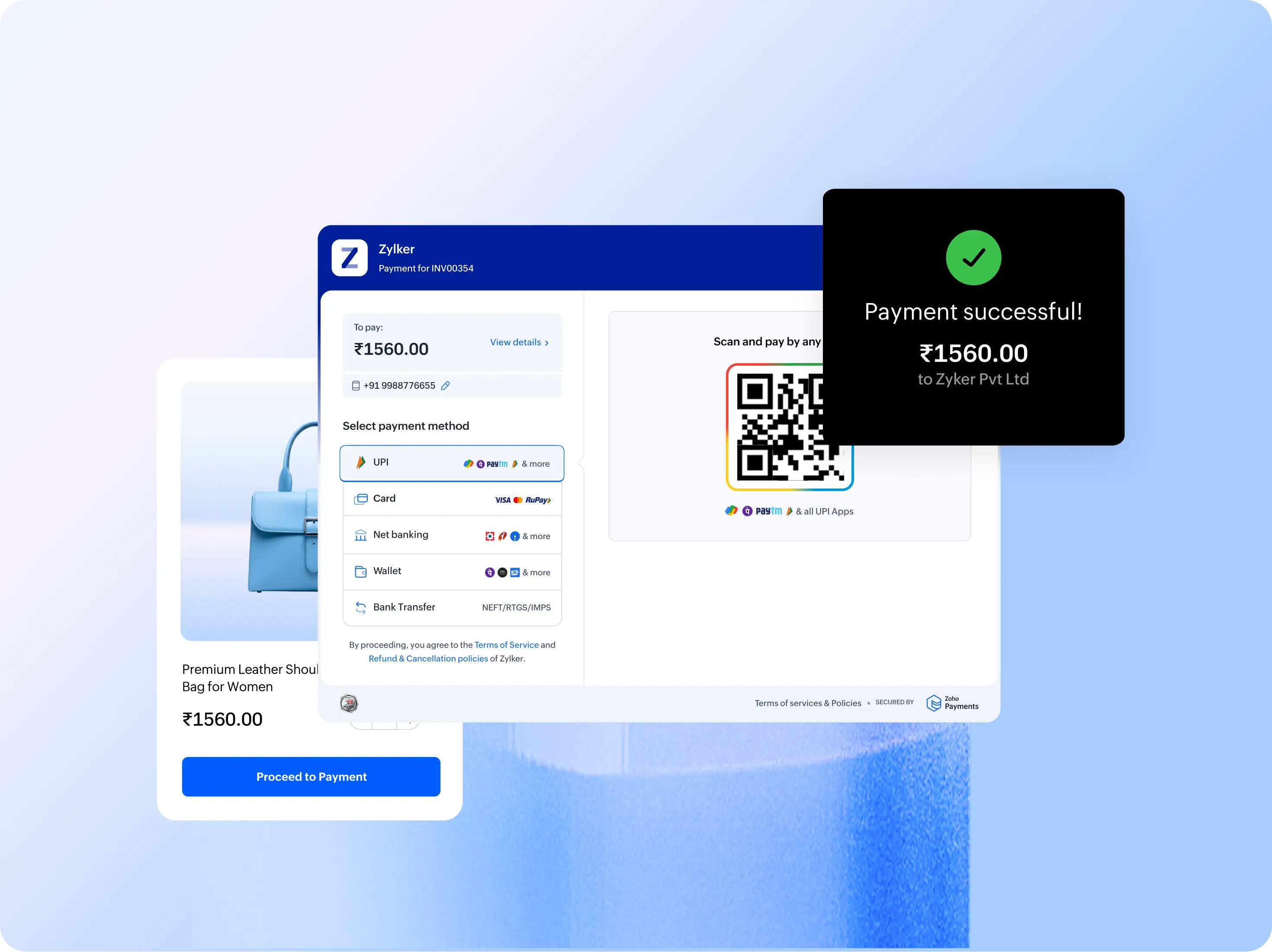 Payment pages